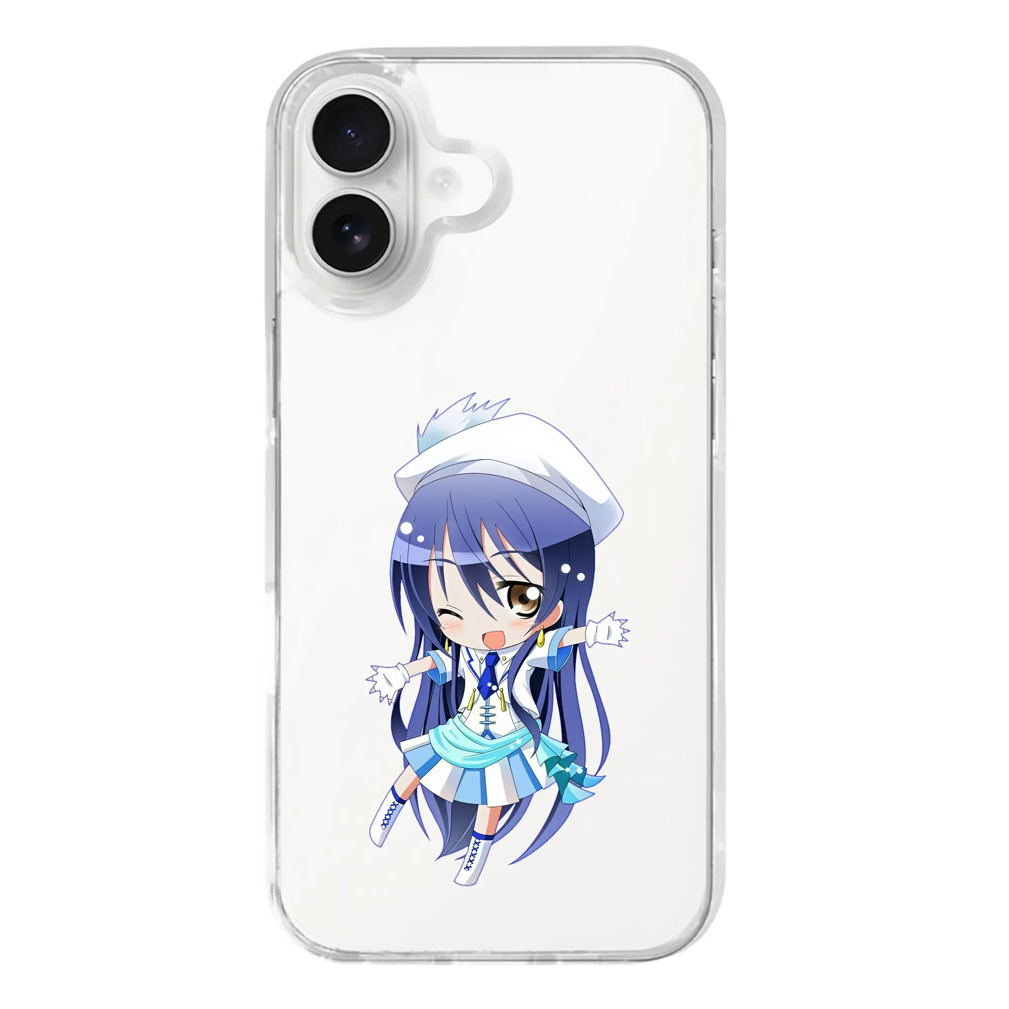 Love Live! グッズ,園田海未 - iPhone 17シリーズ 透明スマホケース – 薄型・耐衝撃・精密フィット保護カバー